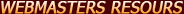 Webmasters Resours